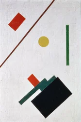 Suprematistische compositie, 1915